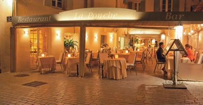 Restaurant at l'Hotel de la Ponche, St Tropez, French Riviera, France | Bown's Best